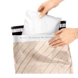 10 Poly Mailers, Thank You Stickers, Label Sleeves